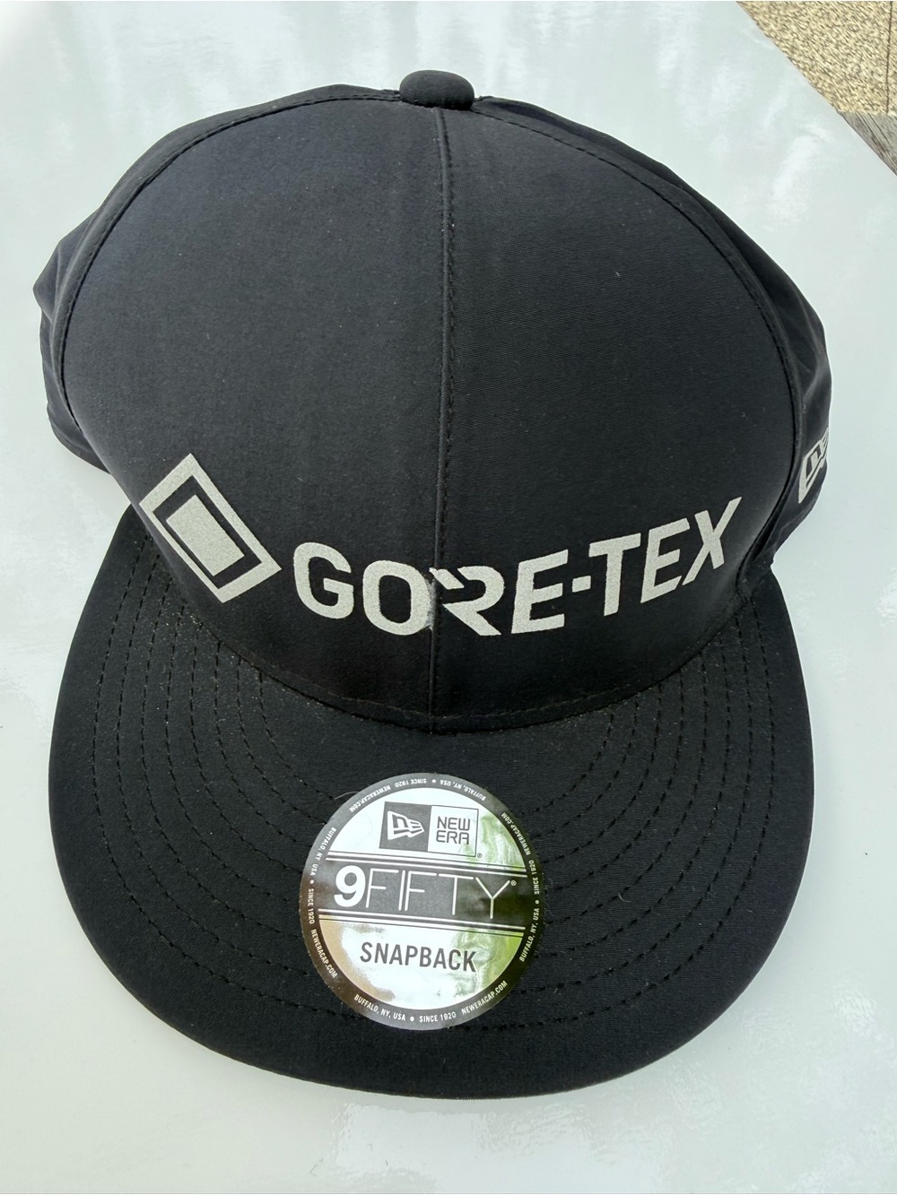 GORE-TEX Black Waterproof Adjustable Cap